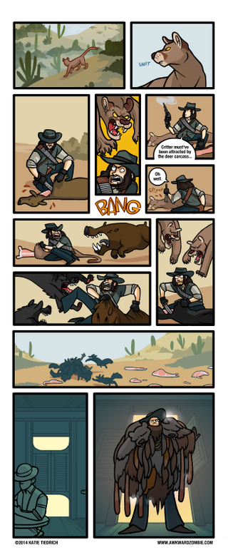 Illustration for article titled Sunday Comics: The Goat HurlerÂ